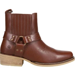 Black Bart Square Toe Pull On Boots