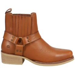 Black Bart Square Toe Pull On Boots