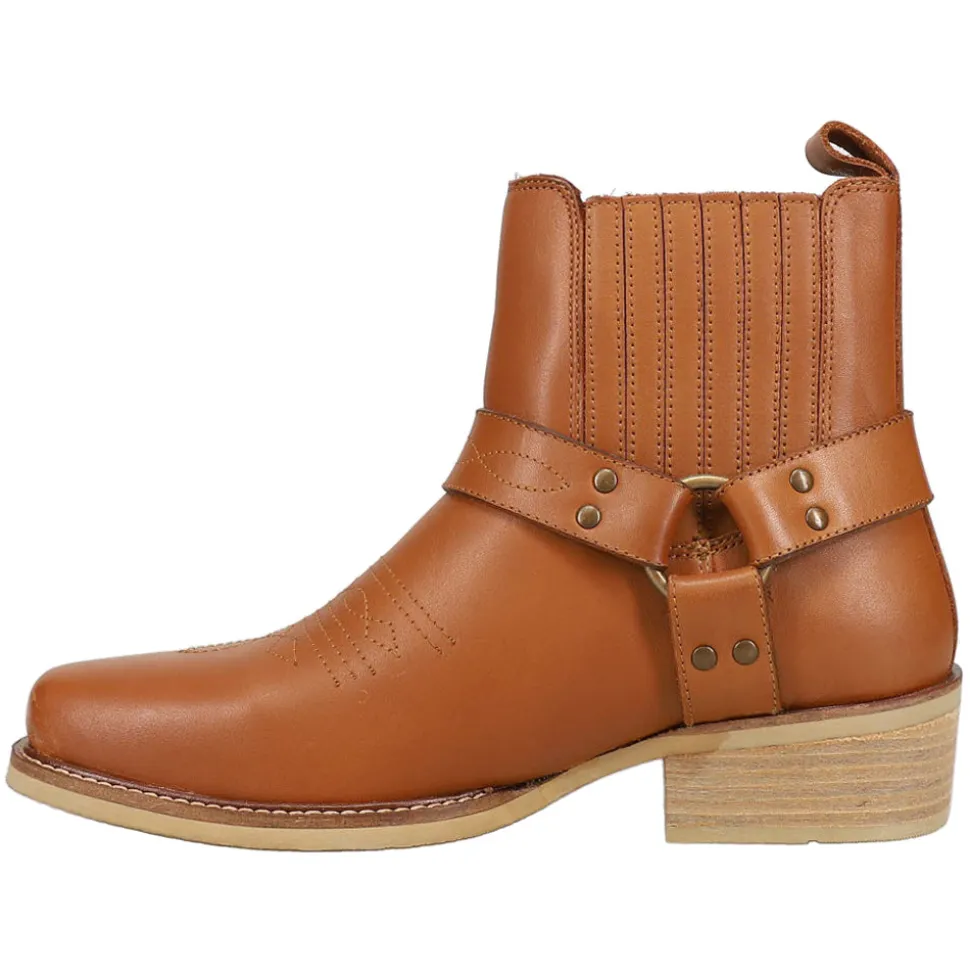 Black Bart Square Toe Pull On Boots
