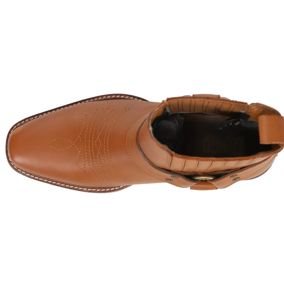 Black Bart Square Toe Pull On Boots