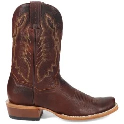 Boerne Embroidered Square Toe Cowboy Boots