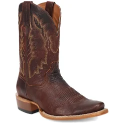 Boerne Embroidered Square Toe Cowboy Boots