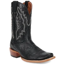 Boerne Embroidered Square Toe Cowboy Boots