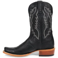 Boerne Embroidered Square Toe Cowboy Boots