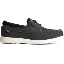 Bowrider Plushstep 3-Eye Chambray Boat Shoes