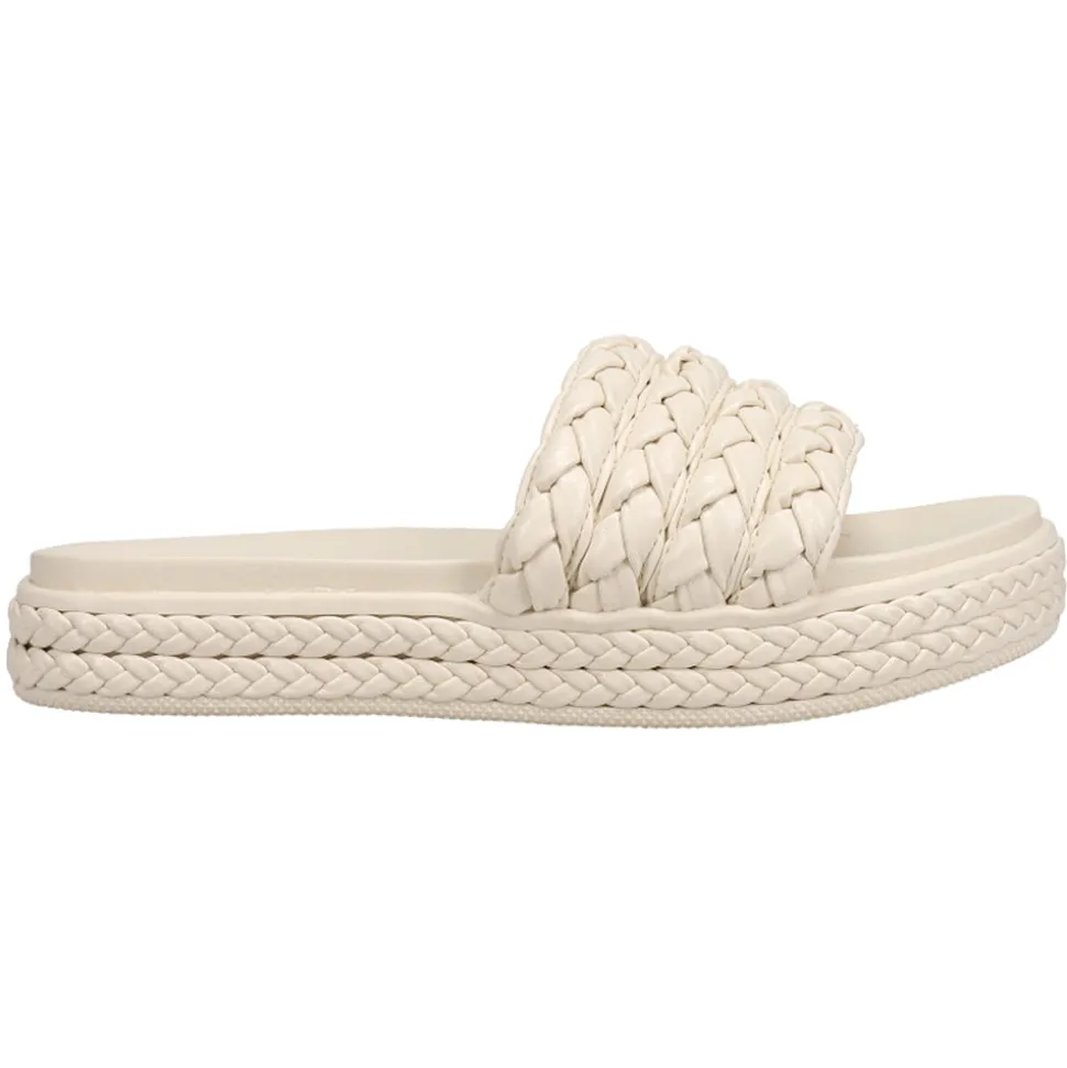 Bri Braided Platform Slide Sandals