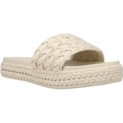 Bri Braided Platform Slide Sandals