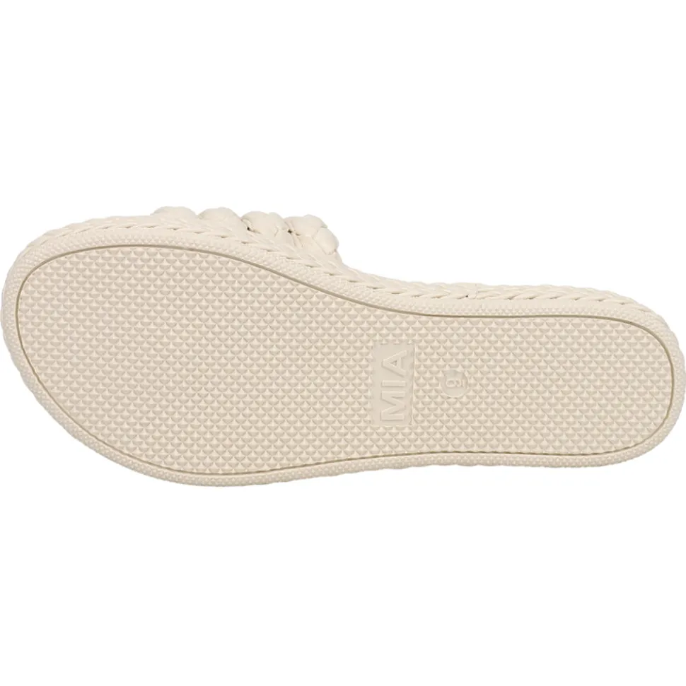 Bri Braided Platform Slide Sandals
