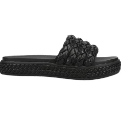 Bri Braided Platform Slide Sandals