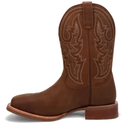 Brigston Embroidered Square Toe Cowboy Boots