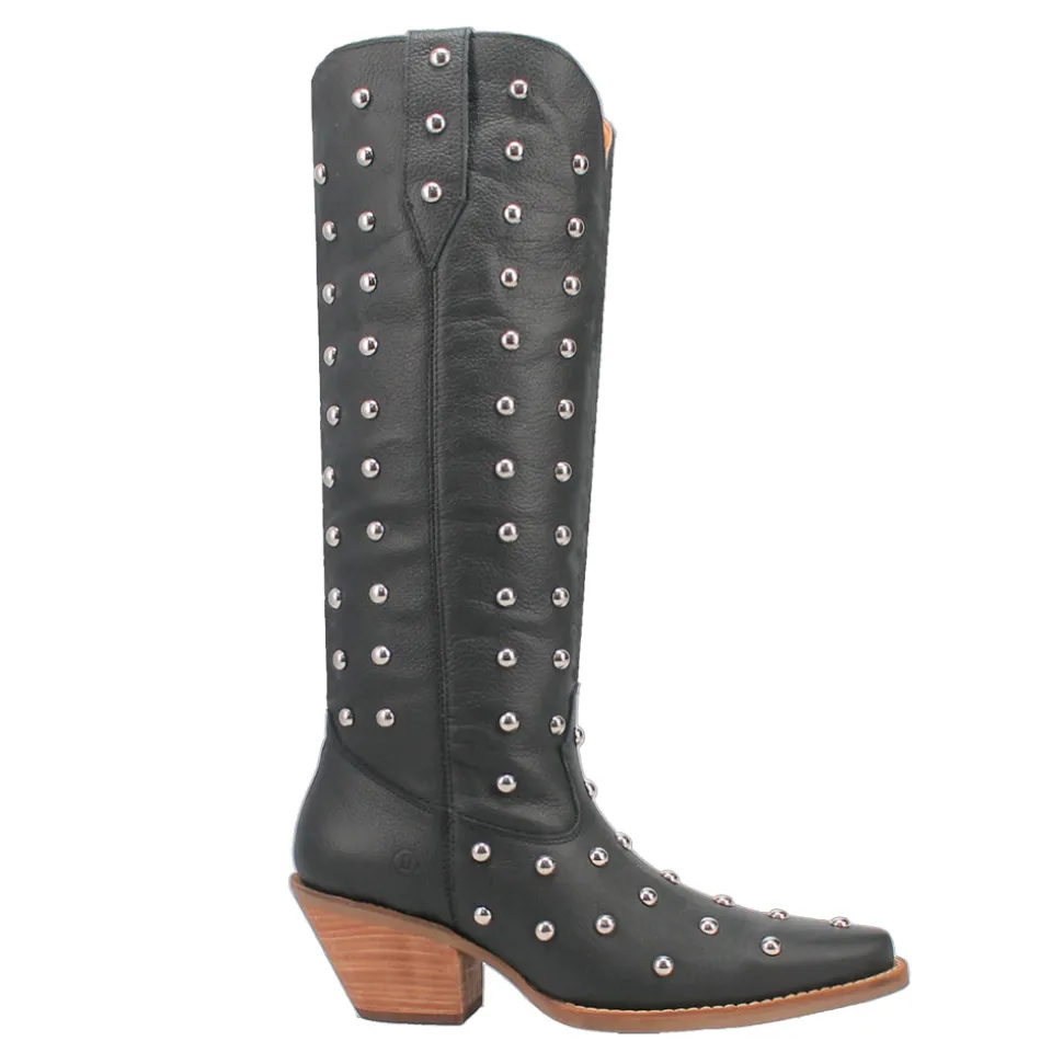 Broadway Bunny Studded Snip Toe Cowboy Boots
