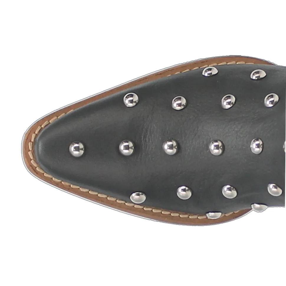 Broadway Bunny Studded Snip Toe Cowboy Boots