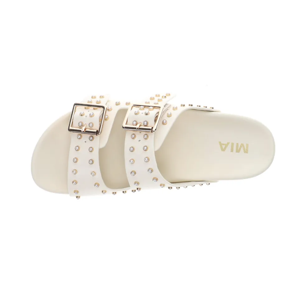 Brooklyn Studded Slide Sandals