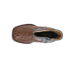 Bumps Square Toe Cowboy Boots (Toddler)