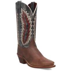 Cadence Embroidered Snip Toe Pull On Cowboy Boots
