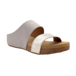 Campfire Metallic Slide Sandals