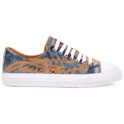 Campus Embroidered Lace Up Sneakers