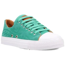 Campus Embroidered Lace Up Sneakers
