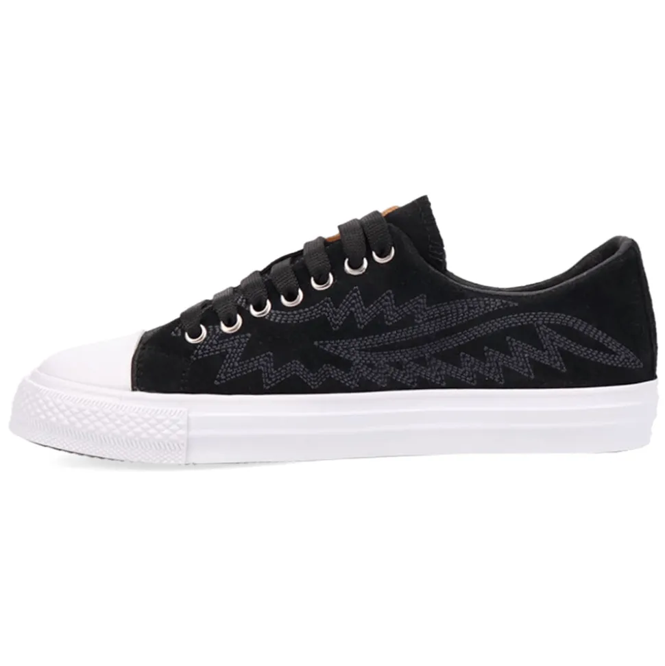 Campus Embroidered Lace Up Sneakers