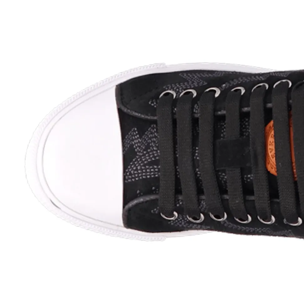 Campus Embroidered Lace Up Sneakers