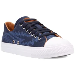 Campus Embroidered Lace Up Sneakers