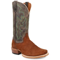 Cappy Carpincho Embroidered Square Toe Pull On Cowboy Boots
