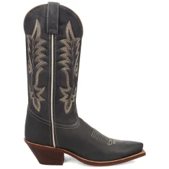 Carly Embroirdered Snip Toe Pull On Cowboy Boots