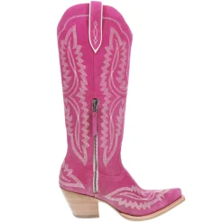 Casanova Tall Embroidered Snip Toe Zippered Cowboy Boots