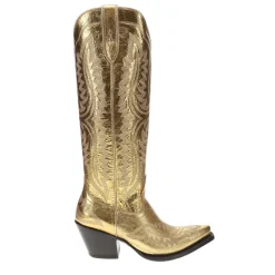 Casanova Tall Embroidered Snip Toe Zippered Cowboy Boots