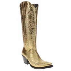 Casanova Tall Embroidered Snip Toe Zippered Cowboy Boots