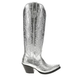 Casanova Tall Embroidered Snip Toe Zippered Cowboy Boots