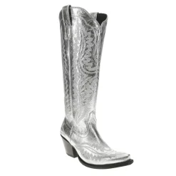 Casanova Tall Embroidered Snip Toe Zippered Cowboy Boots