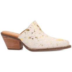 Cash Cow Round Toe Slip On Mule Boots