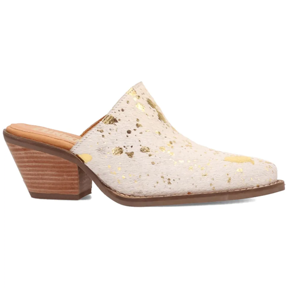 Cash Cow Round Toe Slip On Mule Boots