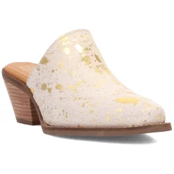 Cash Cow Round Toe Slip On Mule Boots