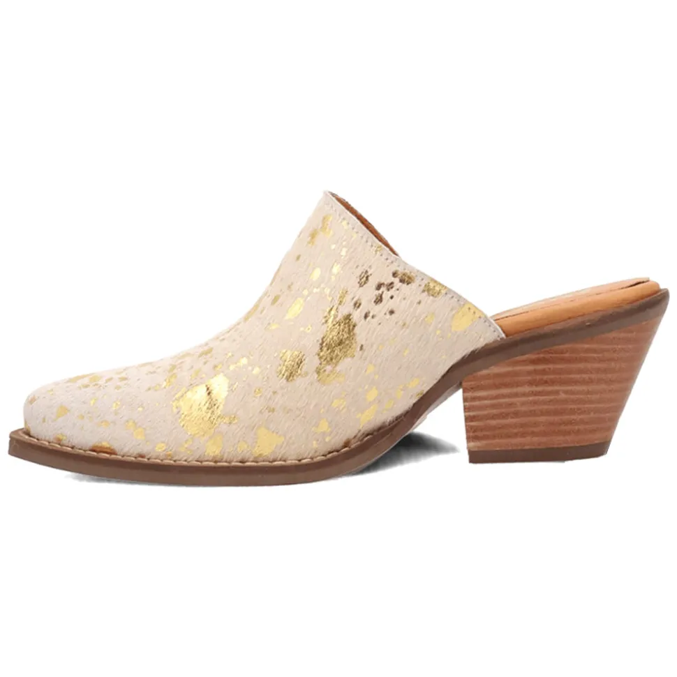 Cash Cow Round Toe Slip On Mule Boots