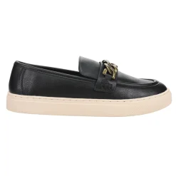 Chain Reaction Metallic Slip On Loafers