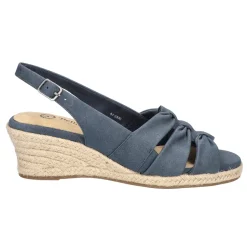 Cheerful Espadrille Wedge Slingback Sandals