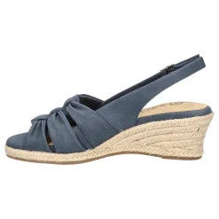 Cheerful Espadrille Wedge Slingback Sandals