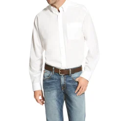 Classic Long Sleeve Button Up Shirt
