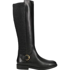 Clover Stretch Tall Round Toe Zippered Boots