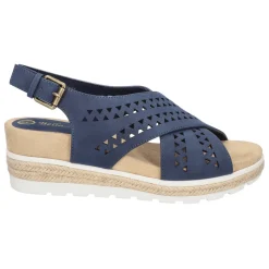 Cosette Cut Out Espadrille Slingback Sandals
