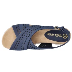 Cosette Cut Out Espadrille Slingback Sandals