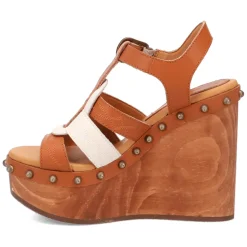 Cosmo Studded Wedge Sandals
