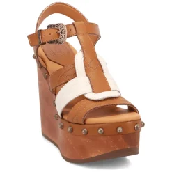 Cosmo Studded Wedge Sandals