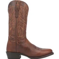 Cottonwood Embroidered Round Toe Cowboy Boots