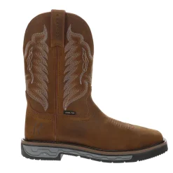Crazy Horse 12 Inch Slip Resistant Wide Steel Toe Work Boots
