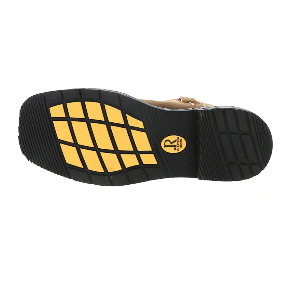 Crazy Horse 12 Inch Slip Resistant Wide Steel Toe Work Boots