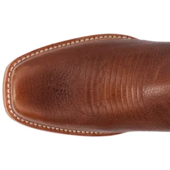 Creed Embroidered Square Toe Pull On Cowboy Boots
