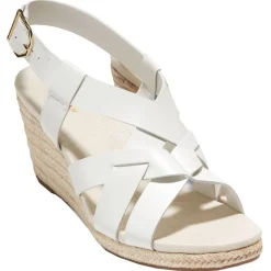 Crystal Espadrille Wedge Sandals